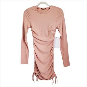 Pink Long Sleeve Dress